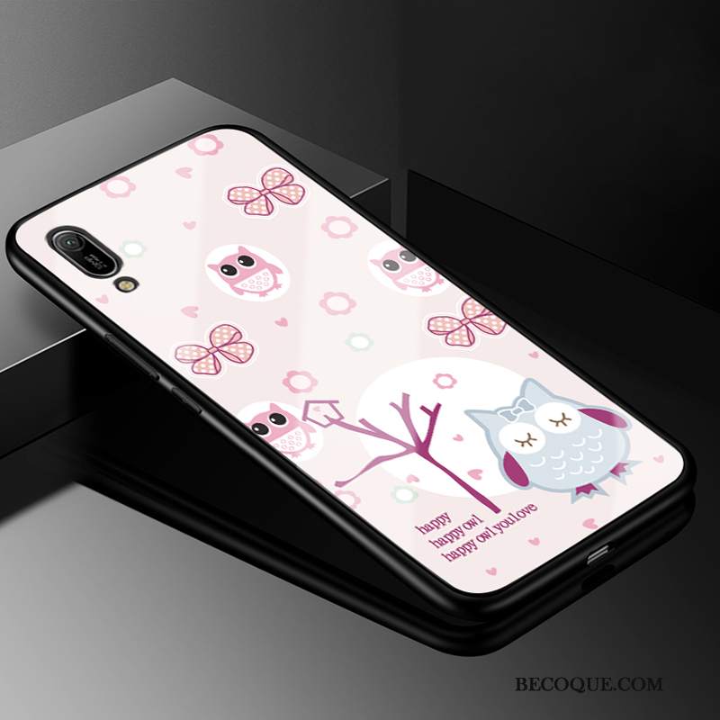 Futerał Huawei Y6 2019 Kreskówka Piękny Niebieski, Etui Huawei Y6 2019 Miękki Na Telefon Trudno