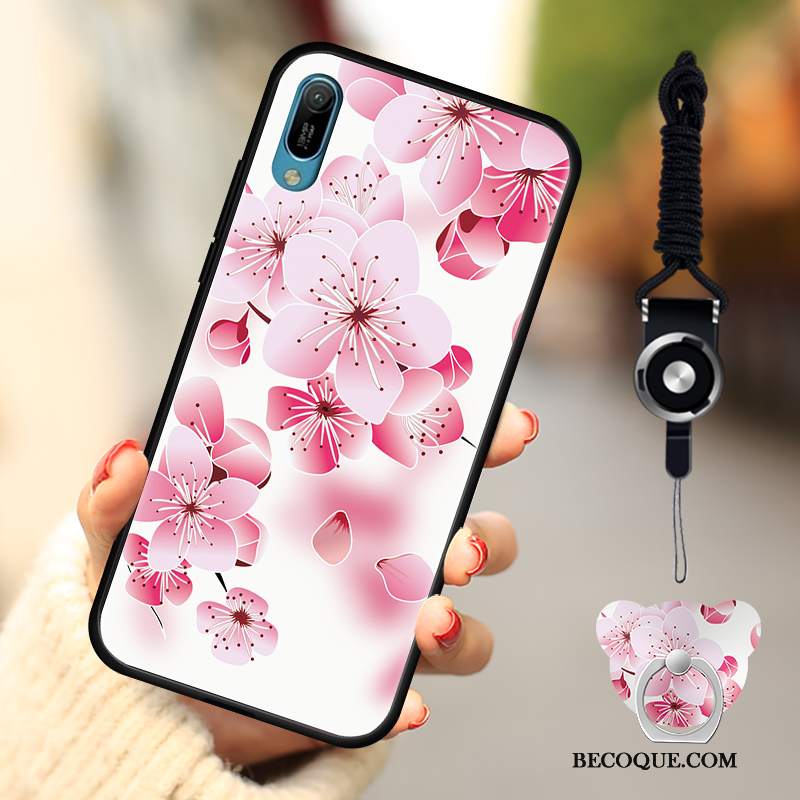 Futerał Huawei Y6 2019 Moda Anti-fall Niebieski, Etui Huawei Y6 2019 Kreskówka Na Telefon