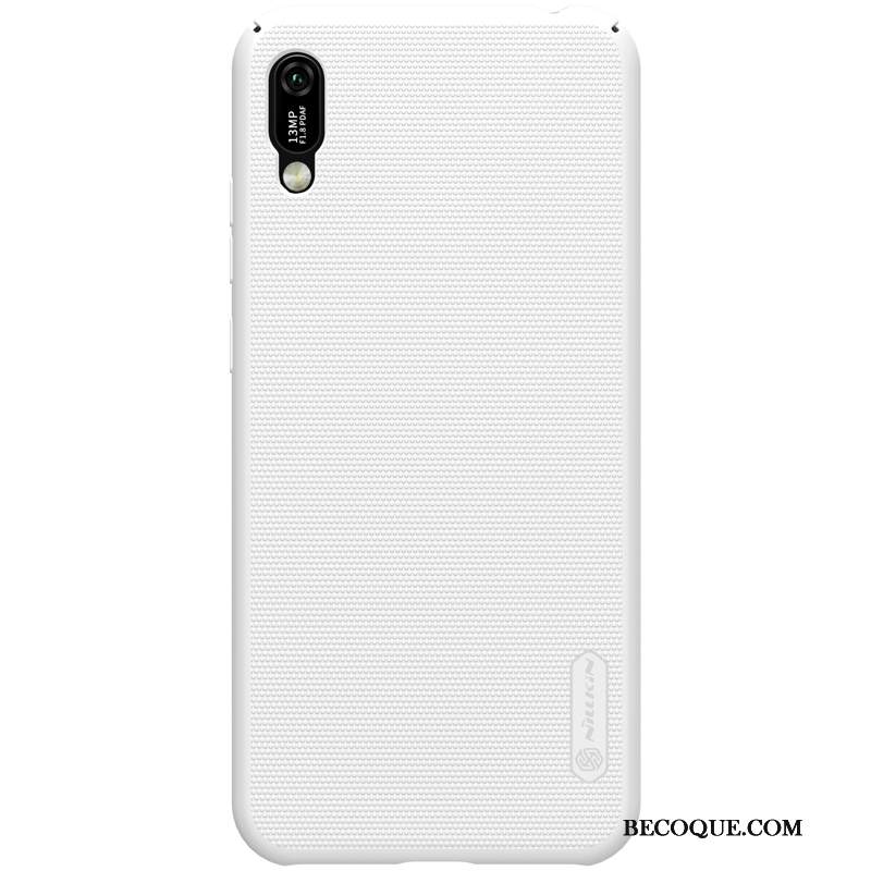 Futerał Huawei Y6 2019 Ochraniacz Anti-fall Nubuku, Etui Huawei Y6 2019 Złotona Telefon