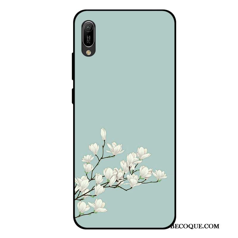 Futerał Huawei Y6 2019 Torby Anti-fall Zielony, Etui Huawei Y6 2019 Nubukuna Telefon