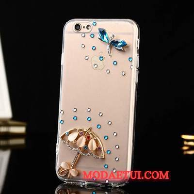 Futerał Lg G2 Rhinestone Tendencja Czerwony, Etui Lg G2 Luksusowy Na Telefon