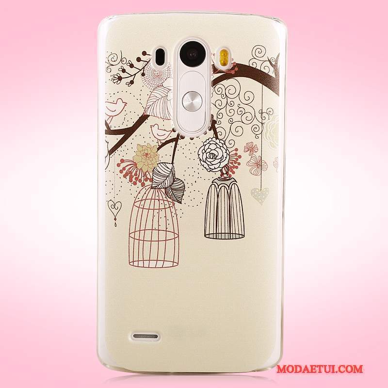 Futerał Lg G3 Kolor Na Telefon Purpurowy, Etui Lg G3 Ochraniacz Trudno Jasny