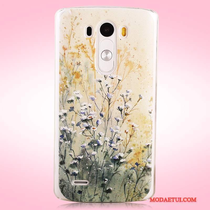 Futerał Lg G3 Kolor Na Telefon Purpurowy, Etui Lg G3 Ochraniacz Trudno Jasny