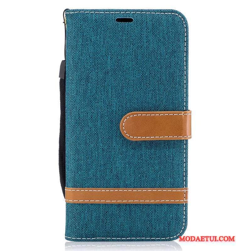 Futerał Lg K10 2017 Ochraniacz Czerwony Denim, Etui Lg K10 2017