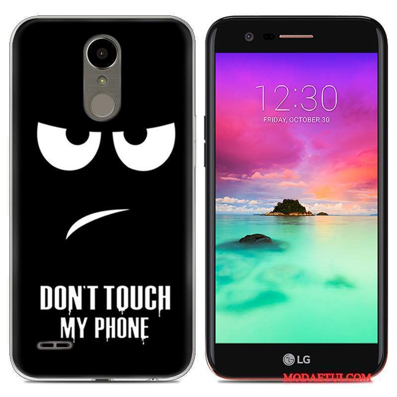 Futerał Lg K10 2017 Silikonowe Tendencjana Telefon, Etui Lg K10 2017 Miękki Szary Cienkie