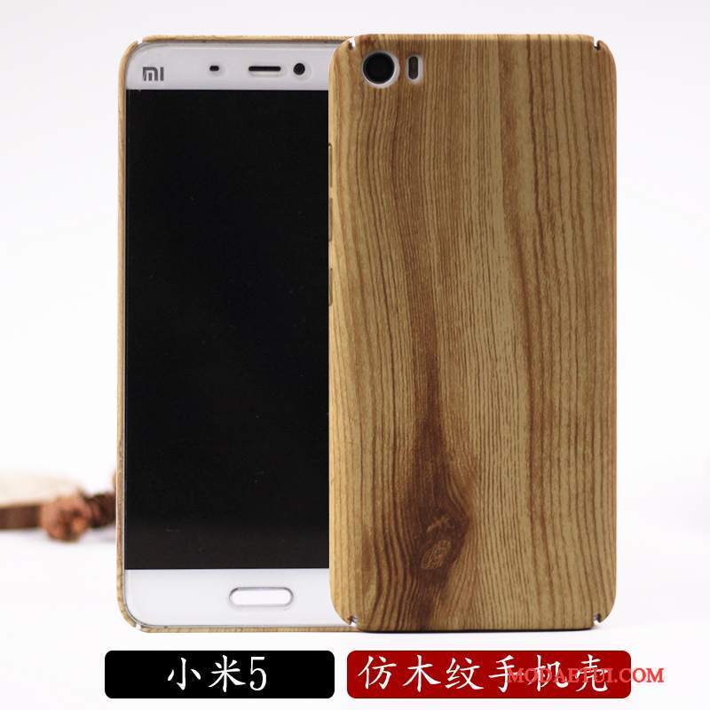 Futerał Mi 5 Drewniaki Osobowość Bambus, Etui Mi 5 Torby Jasnyna Telefon