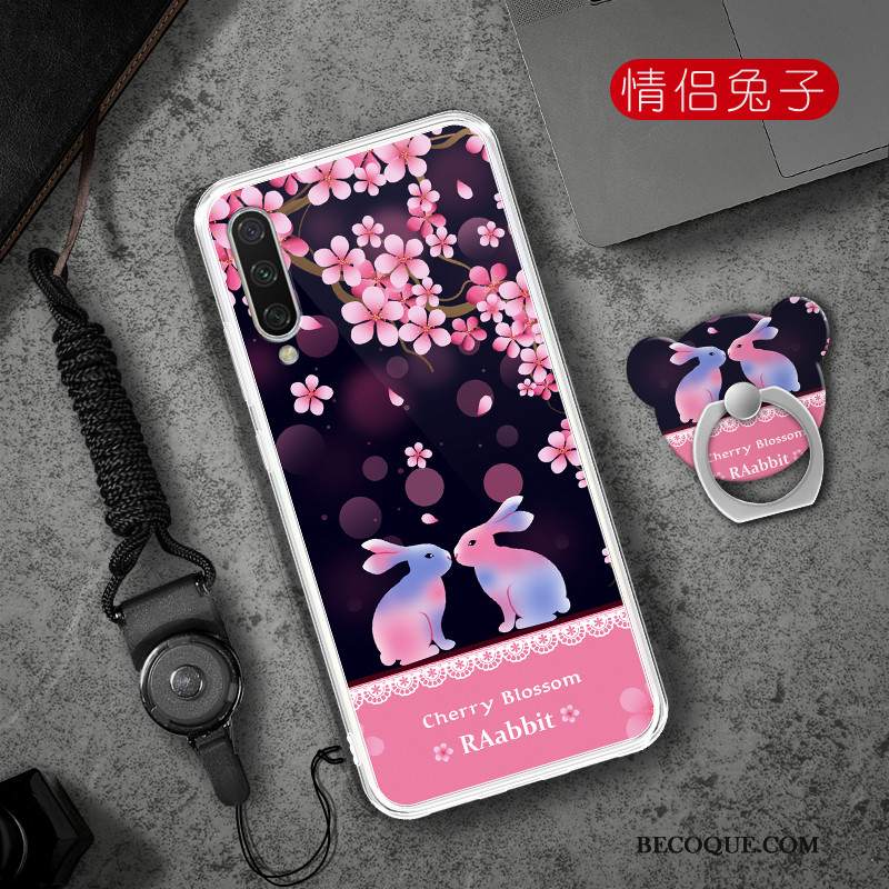 Futerał Mi A3 Miękki Niebieskina Telefon, Etui Mi A3 Ochraniacz Przezroczysty Mały