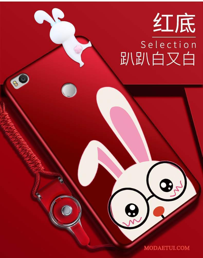 Futerał Mi Max 2 Kreatywne Anti-fall Mały, Etui Mi Max 2 Silikonowe Czerwony Piękny