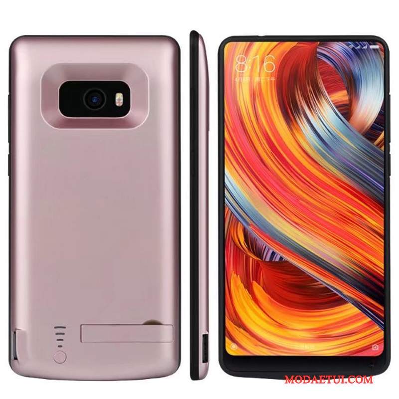 Futerał Mi Mix 2 Metal Małyna Telefon, Etui Mi Mix 2 Ochraniacz Niebieski