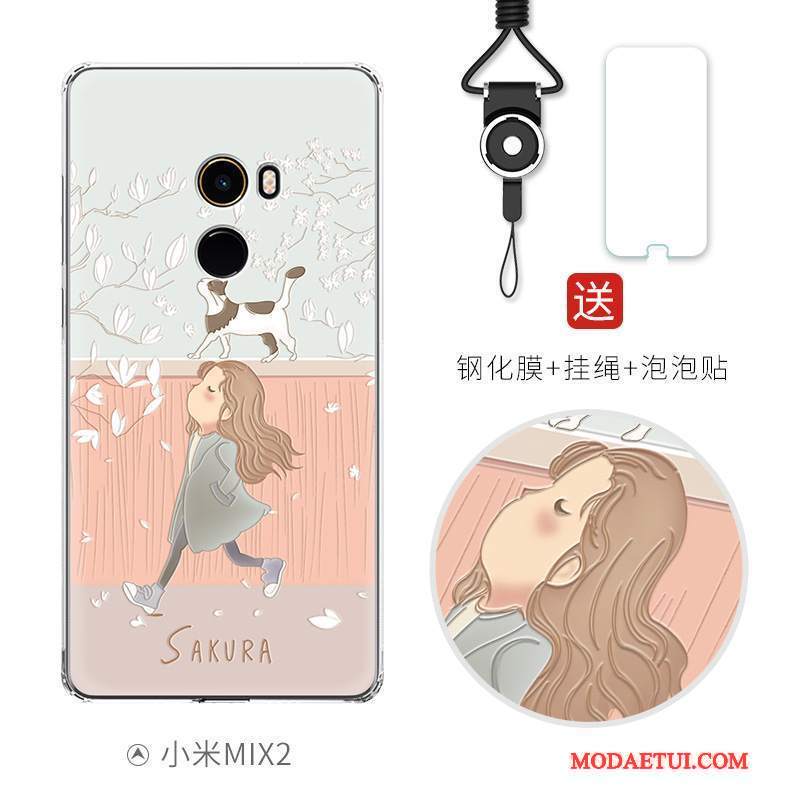 Futerał Mi Mix 2 Miękki Anti-fallna Telefon, Etui Mi Mix 2 Relief Balon Mały