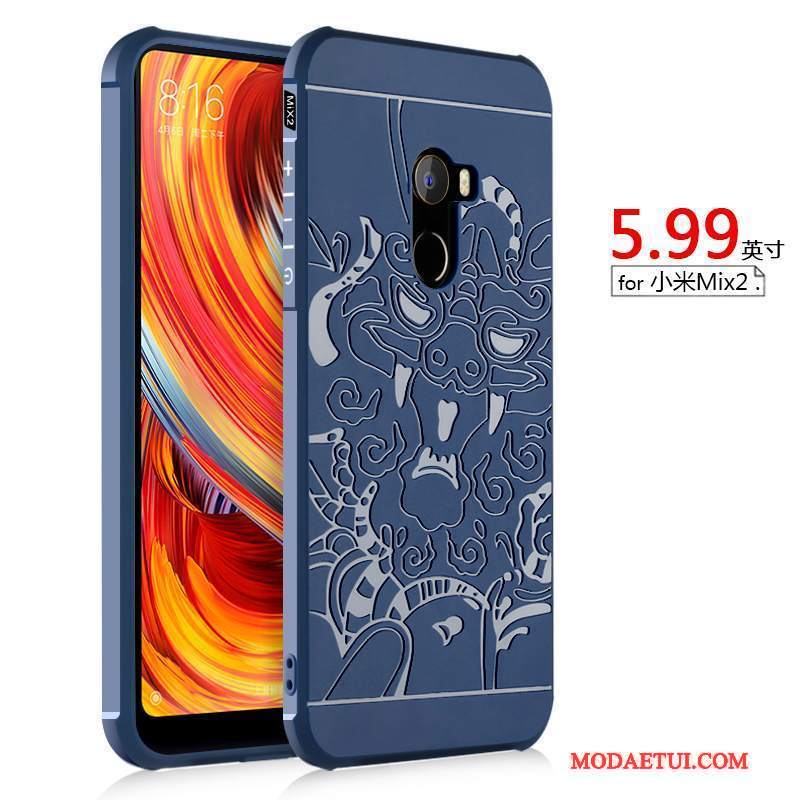 Futerał Mi Mix 2 Miękki Mały Czarny, Etui Mi Mix 2 Ochraniacz Na Telefon Nubuku