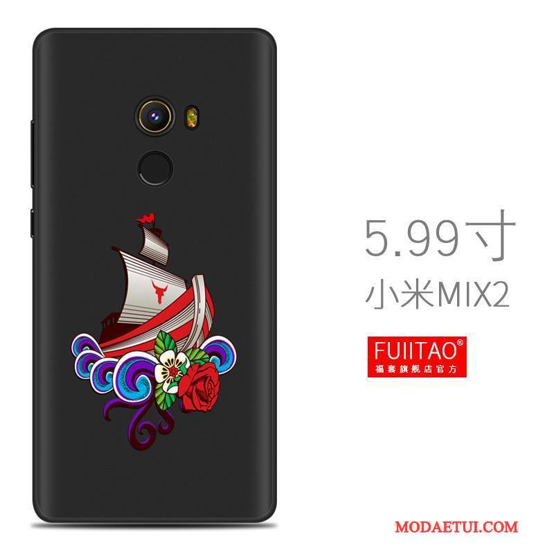 Futerał Mi Mix 2 Miękki Na Telefon Mały, Etui Mi Mix 2 Ochraniacz Tendencja Nubuku