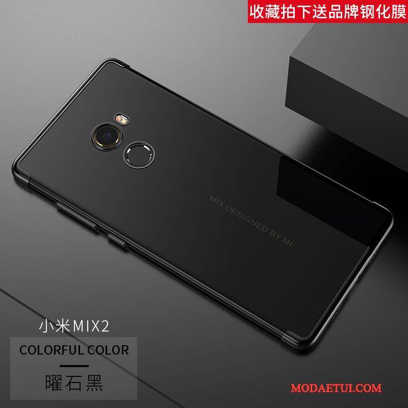 Futerał Mi Mix 2 Ochraniacz Niebieski Przezroczysty, Etui Mi Mix 2 Torby Cienkie Osobowość