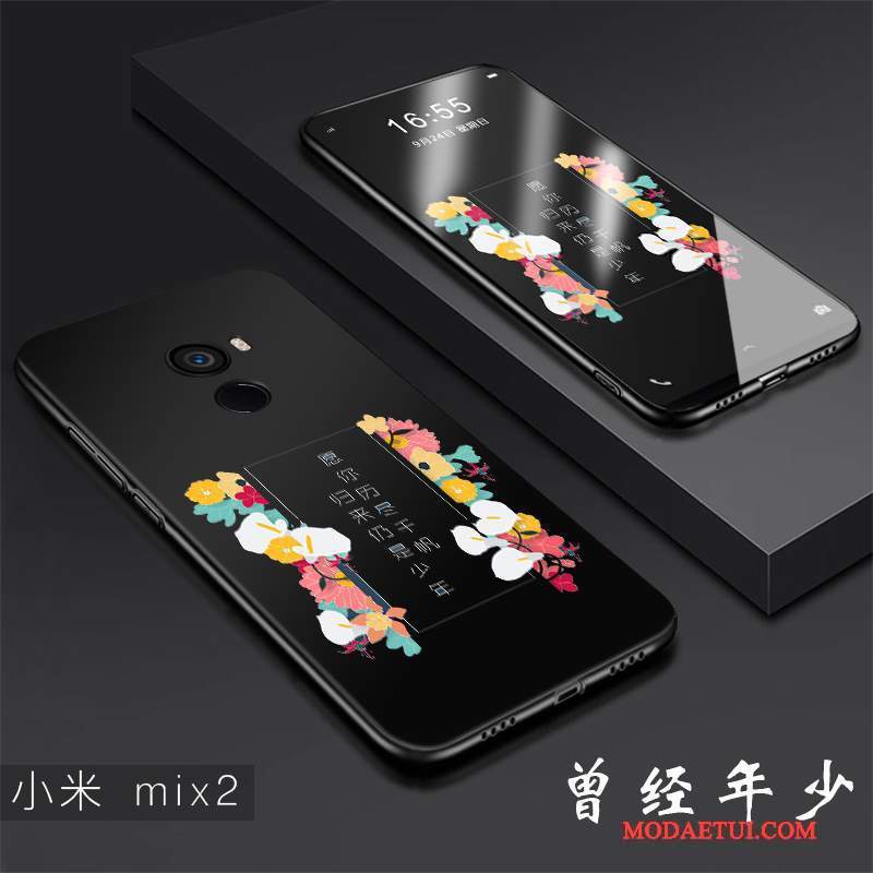 Futerał Mi Mix 2 Torby Nubuku Anti-fall, Etui Mi Mix 2 Silikonowe Osobowość Trudno