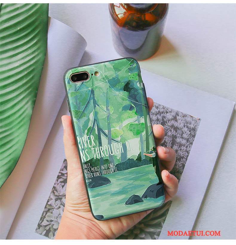 Futerał Mi Note 3 Moda Zielony Sztuka, Etui Mi Note 3 Ochraniacz Na Telefon Tendencja