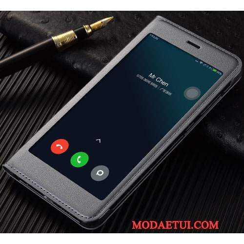 Futerał Mi Note 3 Ochraniacz Na Telefon Anti-fall, Etui Mi Note 3 Skóra Złoto Mały