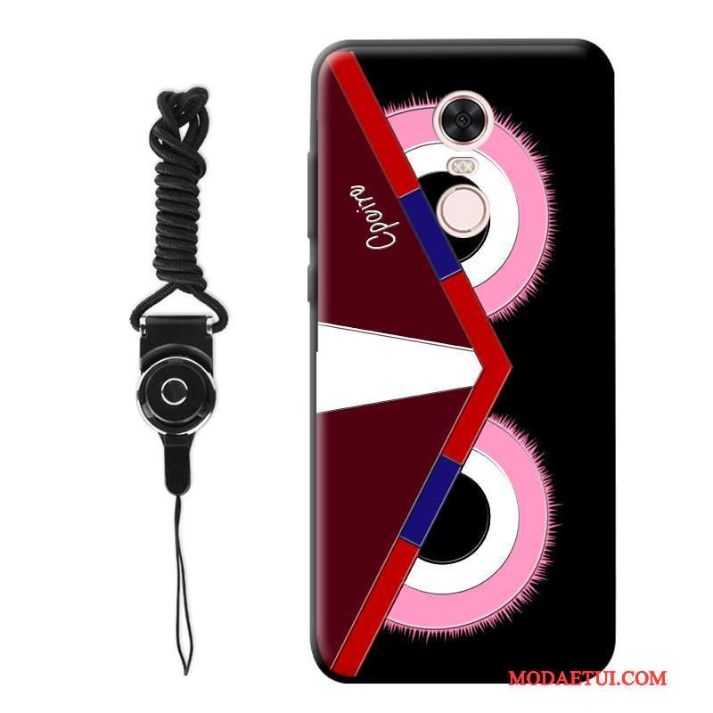 Futerał Mi Note 3 Torby Nubuku Anti-fall, Etui Mi Note 3 Kreatywne Mały Czerwony