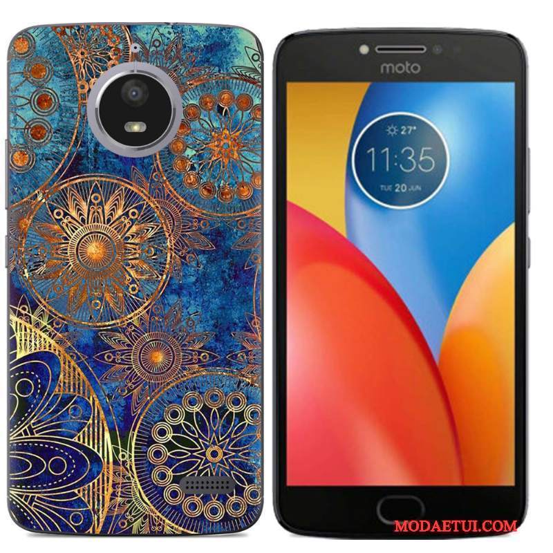 Futerał Moto E4 Silikonowe Czarnyna Telefon, Etui Moto E4 Torby