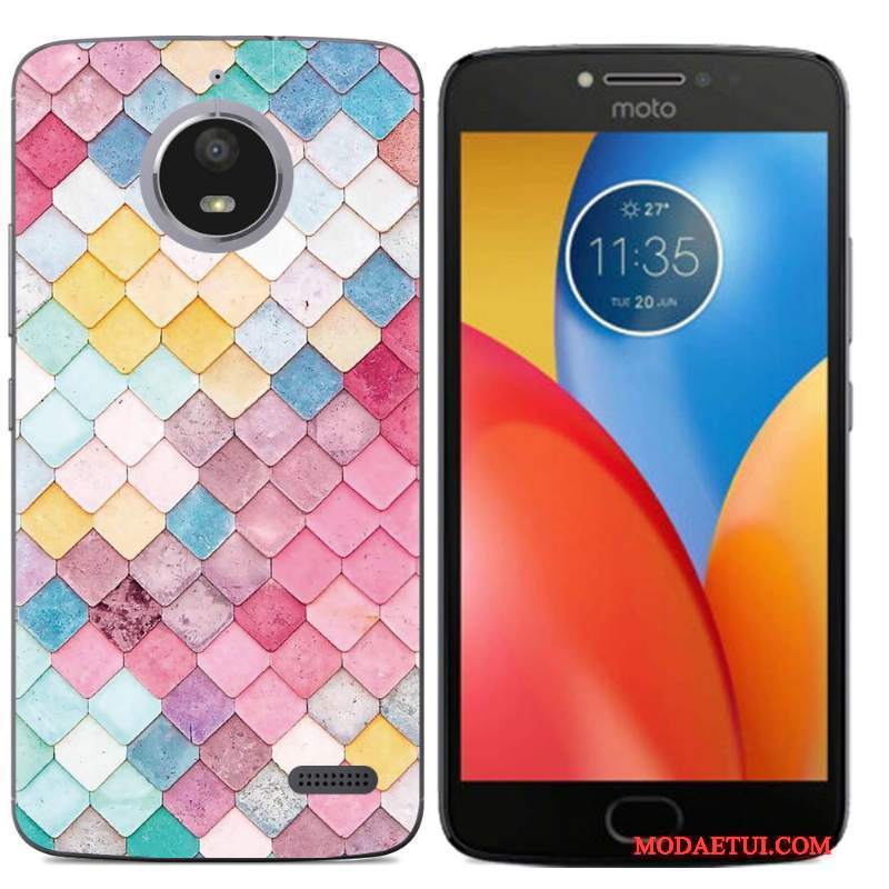 Futerał Moto E4 Silikonowe Czarnyna Telefon, Etui Moto E4 Torby