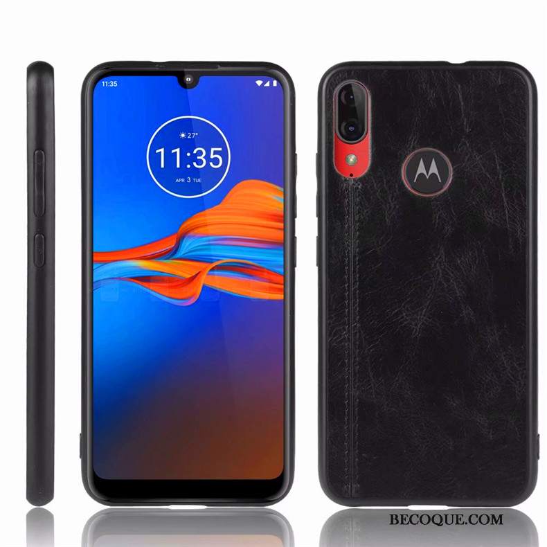 Futerał Moto E6 Plus Torby Anti-fall Niebieski, Etui Moto E6 Plus Ochraniacz Na Telefon Proste