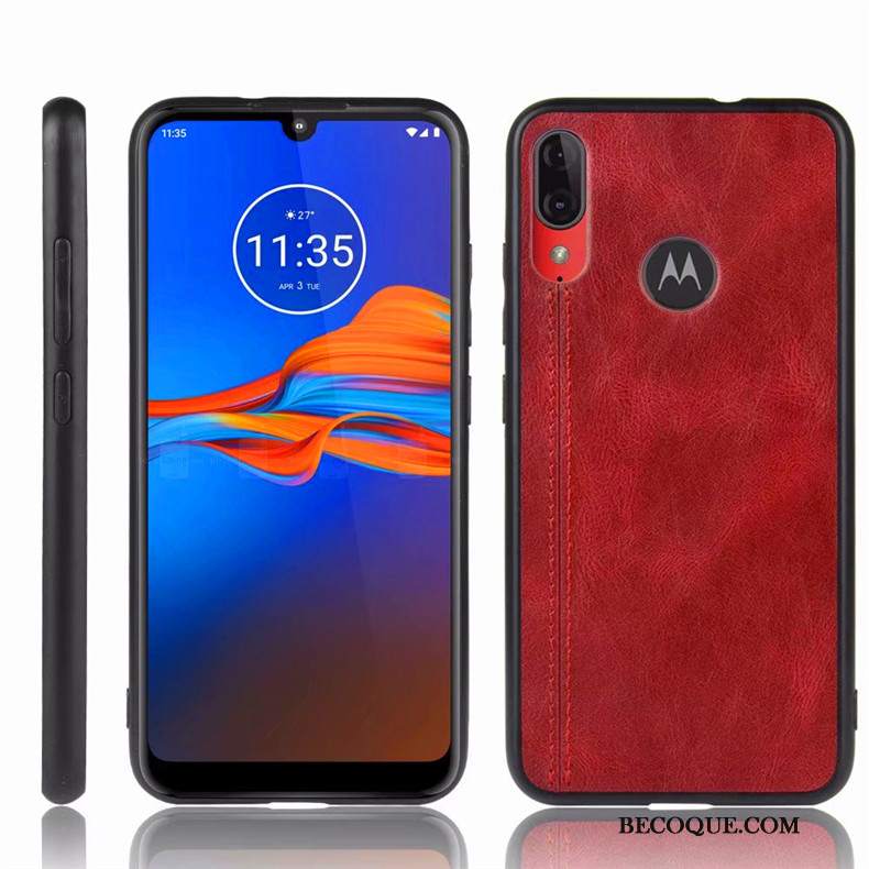 Futerał Moto E6 Plus Torby Anti-fall Niebieski, Etui Moto E6 Plus Ochraniacz Na Telefon Proste