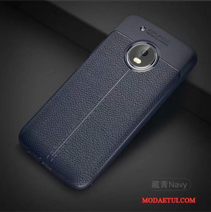 Futerał Moto G5 Miękki Anti-fall Czerwony, Etui Moto G5 Ochraniacz