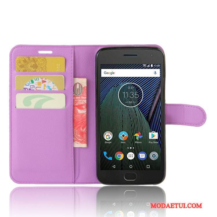 Futerał Moto G5 Ochraniacz Jasny Niebieski Karta, Etui Moto G5 Skóra