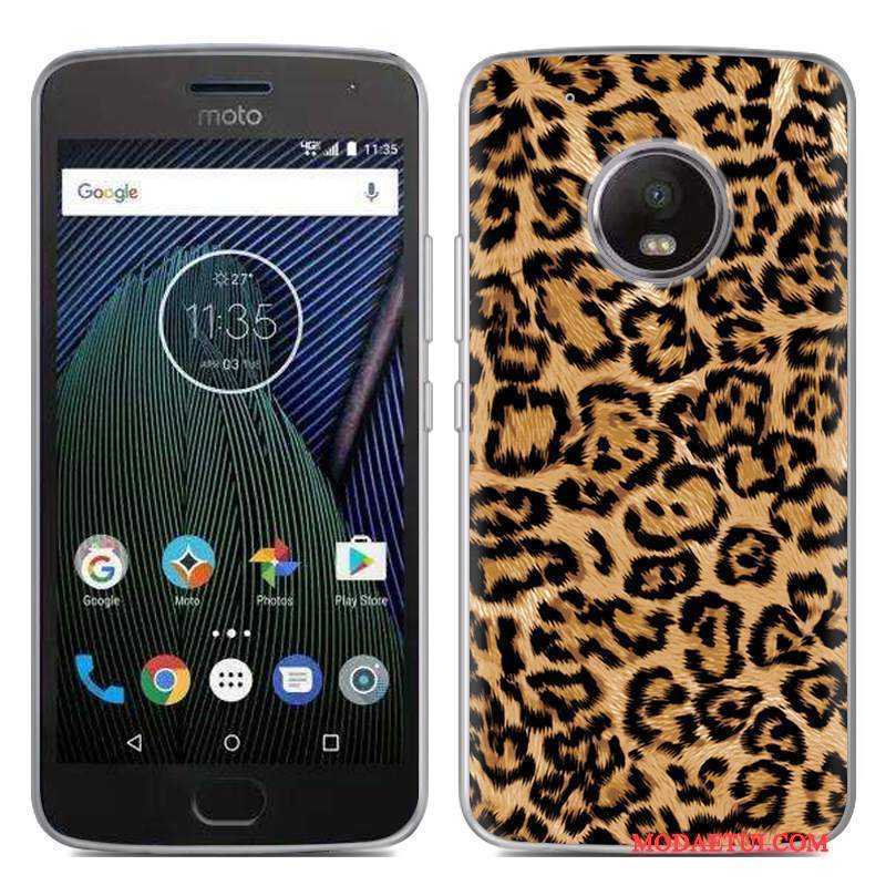 Futerał Moto G5 Plus Miękki Specjalne Czerwony, Etui Moto G5 Plus Silikonowe Na Telefon