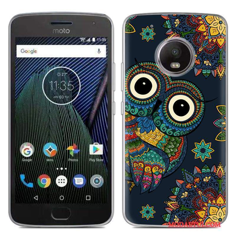 Futerał Moto G5 Plus Miękki Specjalne Czerwony, Etui Moto G5 Plus Silikonowe Na Telefon