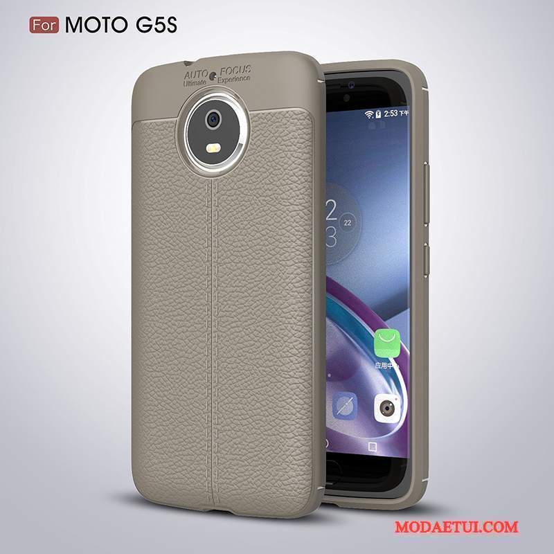 Futerał Moto G5s Ochraniacz Na Telefon Zielony, Etui Moto G5s Silikonowe Anti-fall