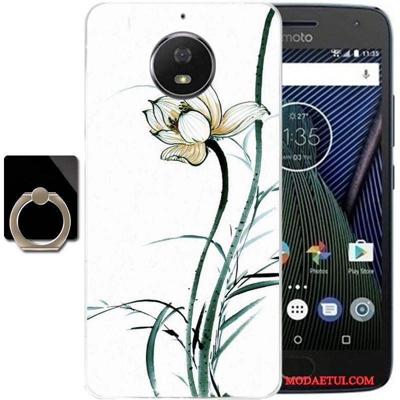 Futerał Moto G5s Plus Miękki Świeży Anti-fall, Etui Moto G5s Plus Torby Różowena Telefon