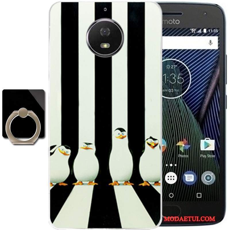 Futerał Moto G5s Plus Miękki Świeży Anti-fall, Etui Moto G5s Plus Torby Różowena Telefon