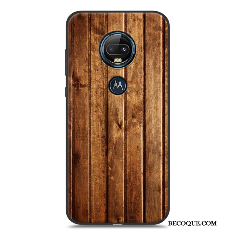 Futerał Moto G7 Kreatywne Szaryna Telefon, Etui Moto G7 Miękki Proste