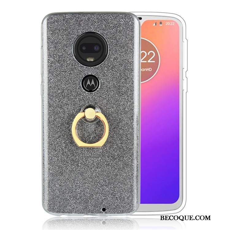 Futerał Moto G7 Ochraniacz Biznes Ring, Etui Moto G7 Prostena Telefon