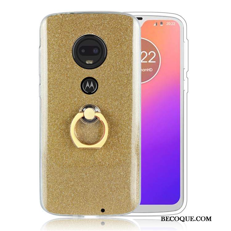 Futerał Moto G7 Ochraniacz Biznes Ring, Etui Moto G7 Prostena Telefon