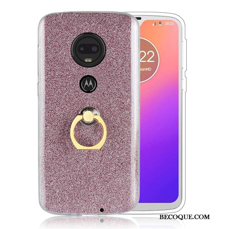 Futerał Moto G7 Ochraniacz Biznes Ring, Etui Moto G7 Prostena Telefon