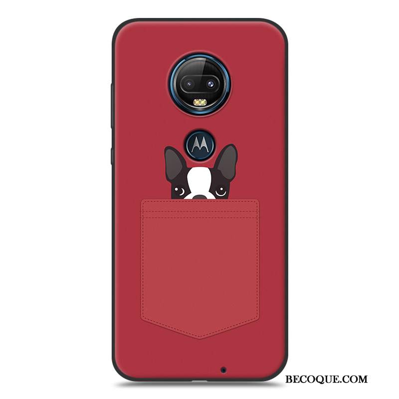 Futerał Moto G7 Torby Wiszące Ozdobyna Telefon, Etui Moto G7 Silikonowe Czarny Piękny