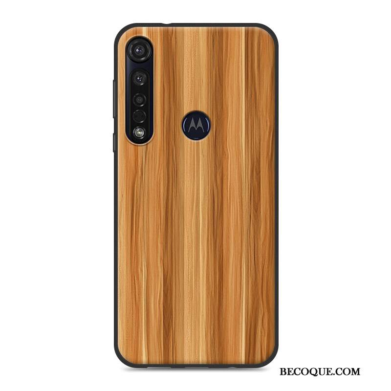 Futerał Moto G8 Plus Drewniaki Wiatr Nubuku, Etui Moto G8 Plus Silikonowe Na Telefon Tendencja