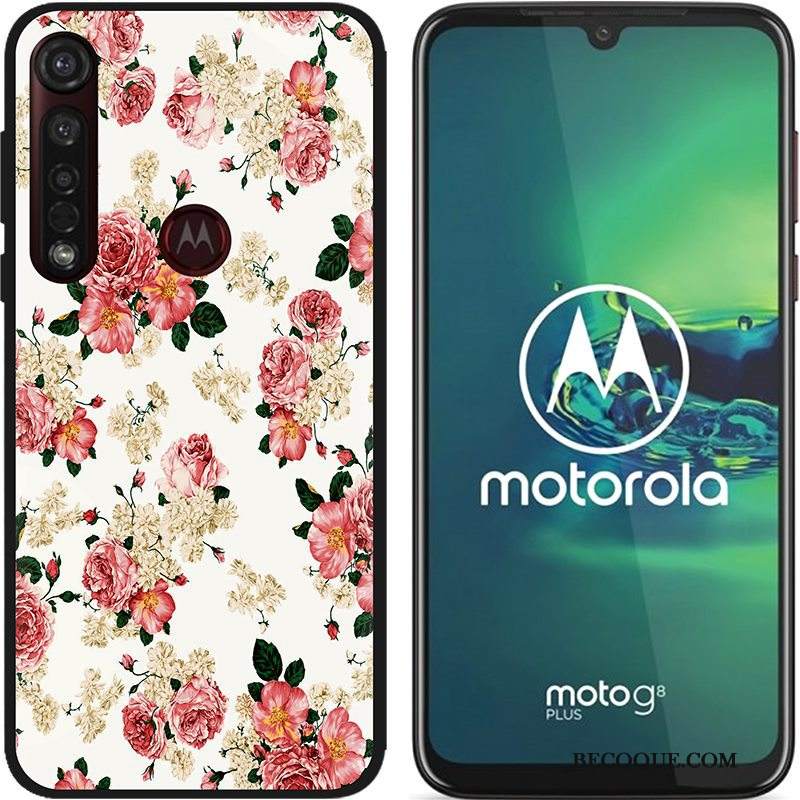 Futerał Moto G8 Plus Kreatywne Gorąca Sprzedaż Nubuku, Etui Moto G8 Plus Miękki Czarny Pu