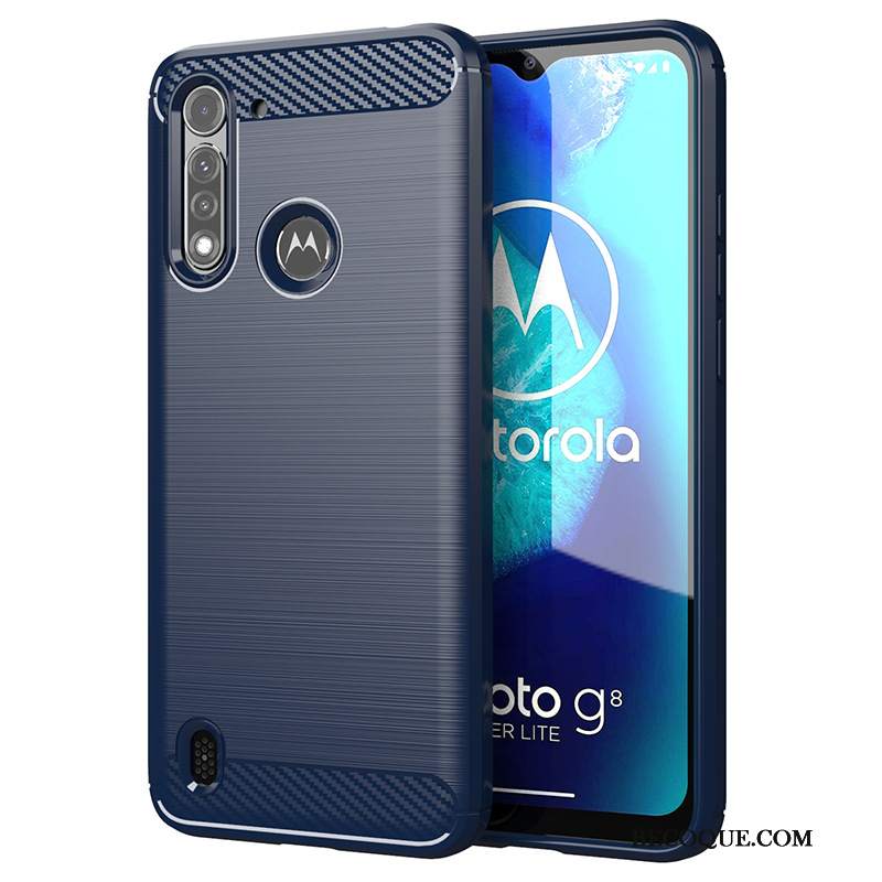 Futerał Moto G8 Power Lite Miękki Na Telefon Cienka, Etui Moto G8 Power Lite Czarny