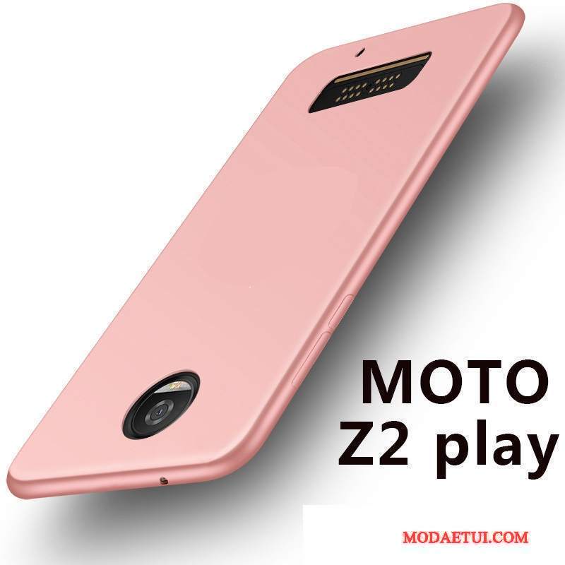 Futerał Moto Z2 Play Miękki Czerwony Anti-fall, Etui Moto Z2 Play Torby Na Telefon