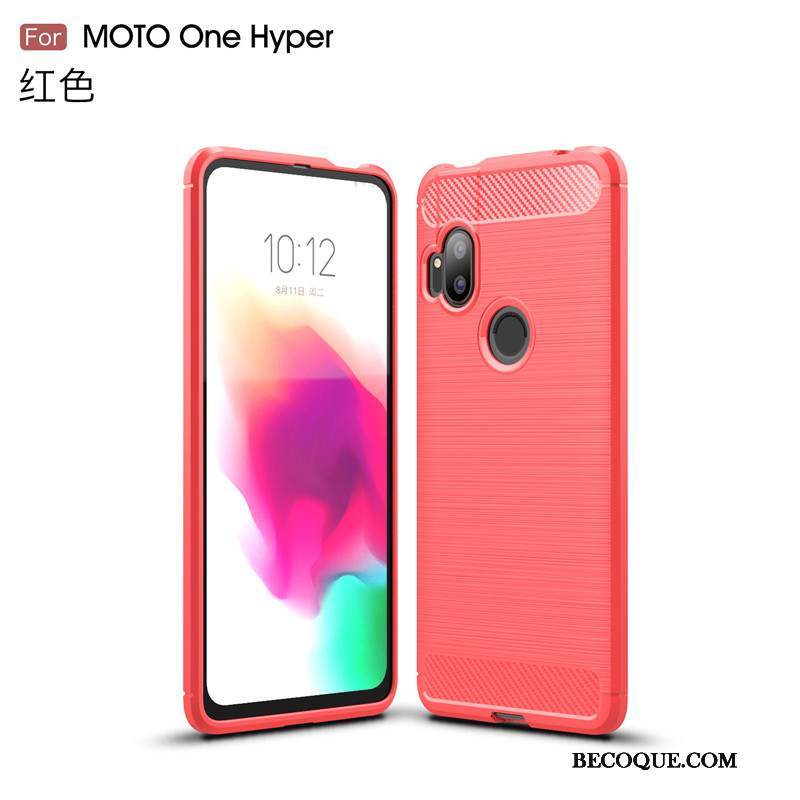 Futerał Motorola One Hyper Miękki Biznesna Telefon, Etui Motorola One Hyper Ochraniacz Anti-fall Jedwab