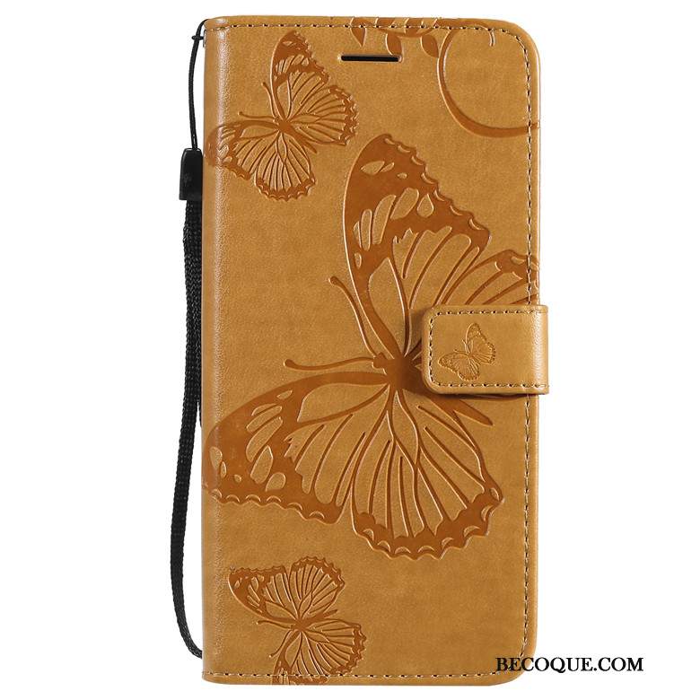 Futerał Motorola One Macro Pokrowce Purpurowyna Telefon, Etui Motorola One Macro Torby Kwiaty Motyla