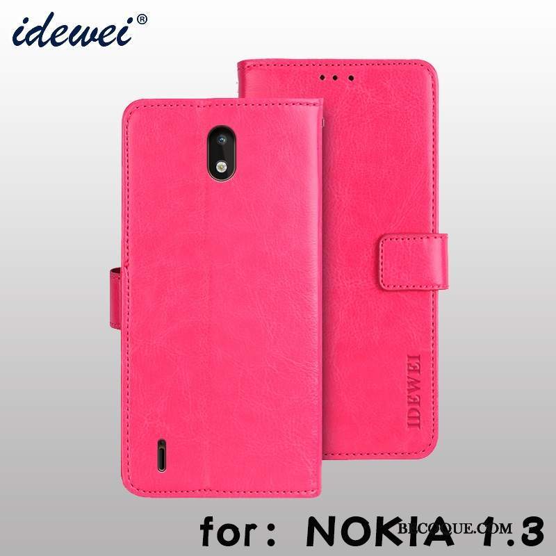 Futerał Nokia 1.3 Portfel Karta, Etui Nokia 1.3 Skóra