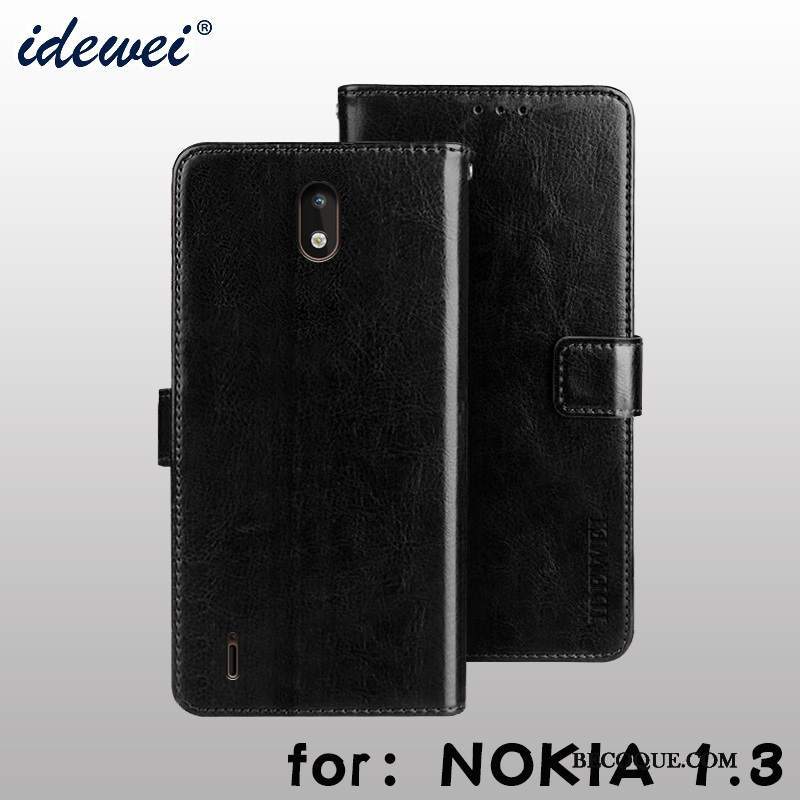 Futerał Nokia 1.3 Portfel Karta, Etui Nokia 1.3 Skóra