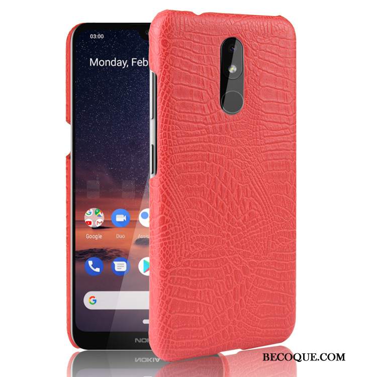 Futerał Nokia 3.2 Skóra Anti-fall Czarny, Etui Nokia 3.2 Ochraniacz Na Telefon Trudno