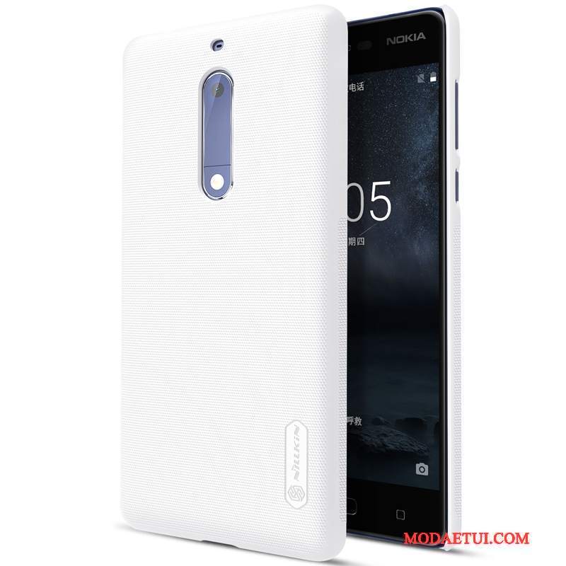 Futerał Nokia 5 Ochraniacz Na Telefon Nubuku, Etui Nokia 5 Trudno Anti-fall