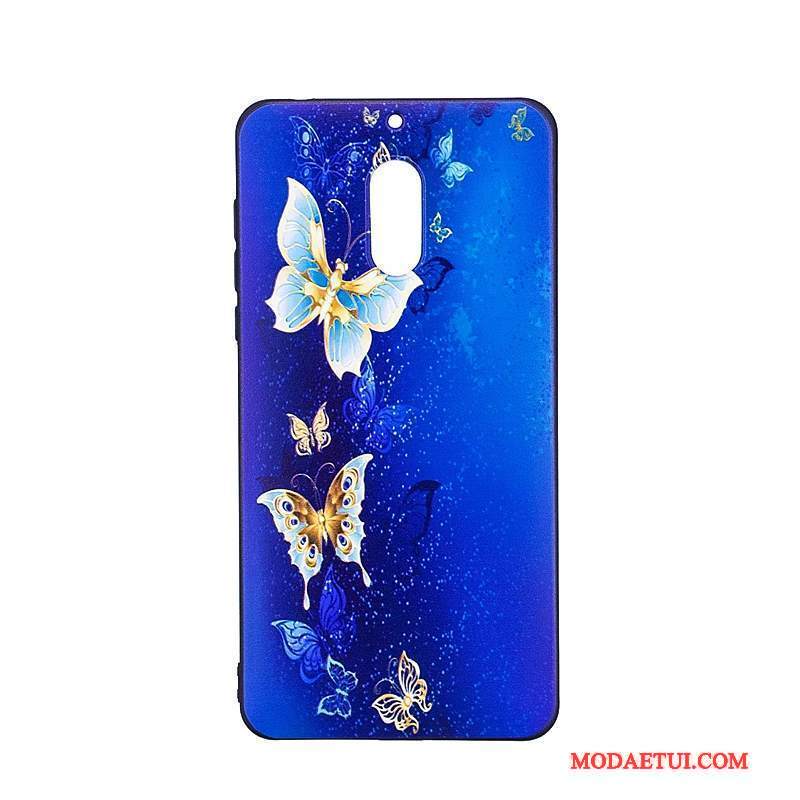Futerał Nokia 6 Relief Tendencjana Telefon, Etui Nokia 6 Kolor