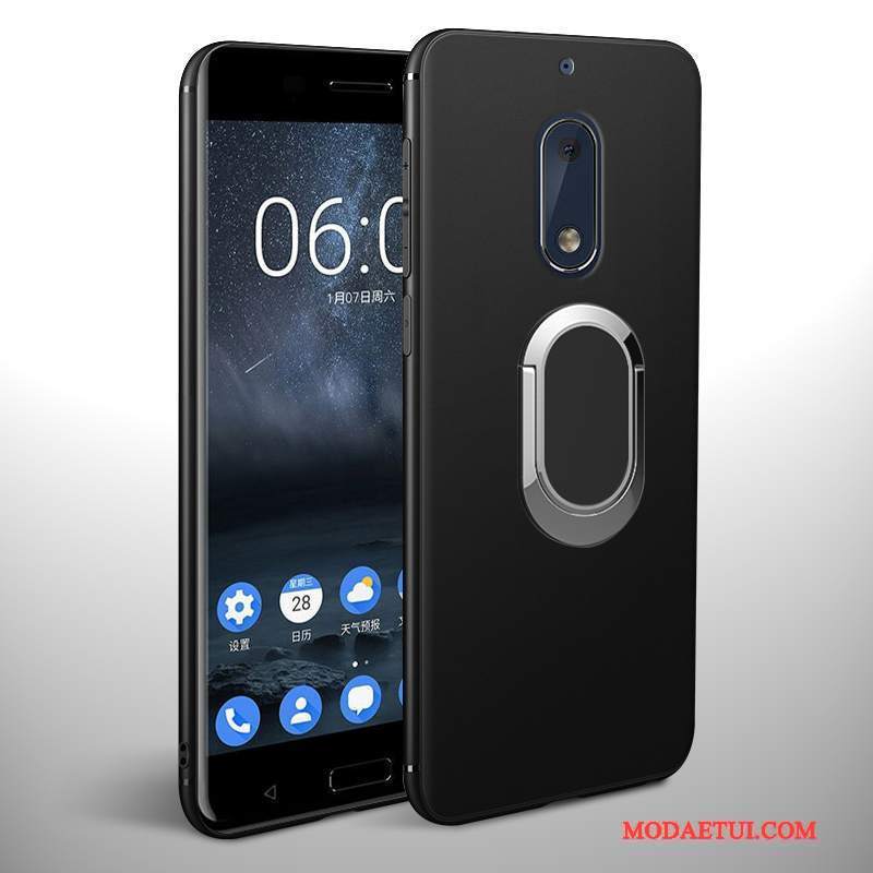 Futerał Nokia 6 Silikonowe Na Telefon Nubuku, Etui Nokia 6 Miękki Nowy Anti-fall