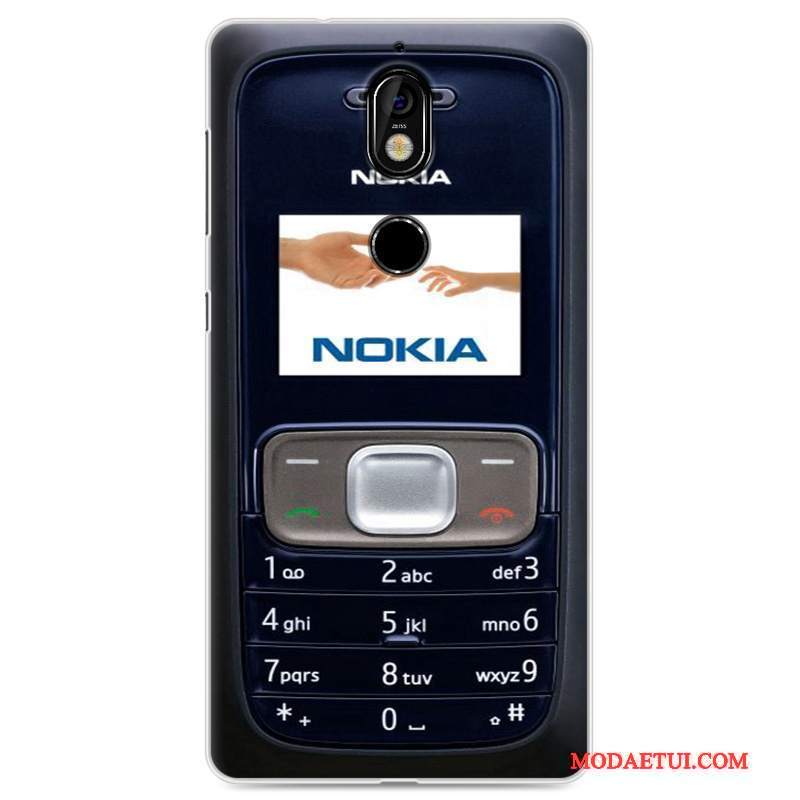Futerał Nokia 7 Torby Tendencja Osobowość, Etui Nokia 7 Kreatywne Anti-fallna Telefon